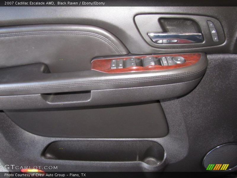Black Raven / Ebony/Ebony 2007 Cadillac Escalade AWD