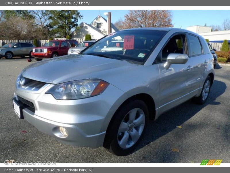 Alabaster Silver Metallic / Ebony 2008 Acura RDX