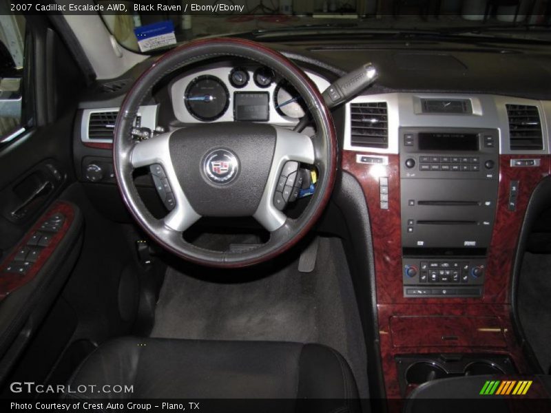 Black Raven / Ebony/Ebony 2007 Cadillac Escalade AWD