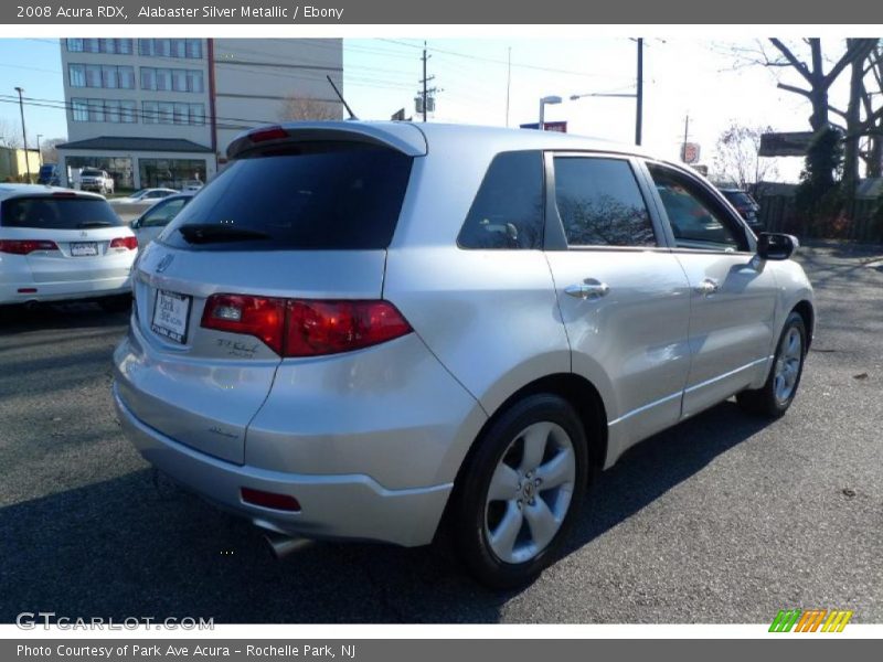 Alabaster Silver Metallic / Ebony 2008 Acura RDX
