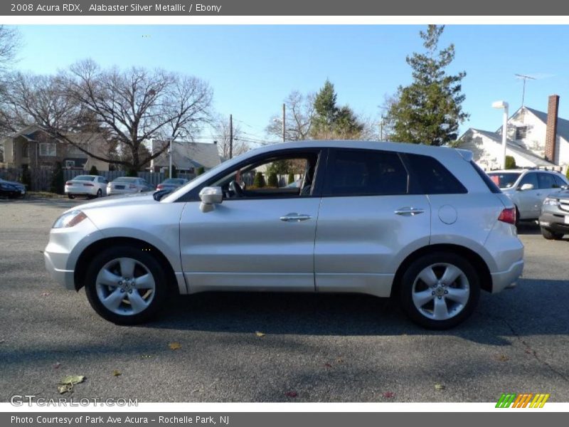 Alabaster Silver Metallic / Ebony 2008 Acura RDX