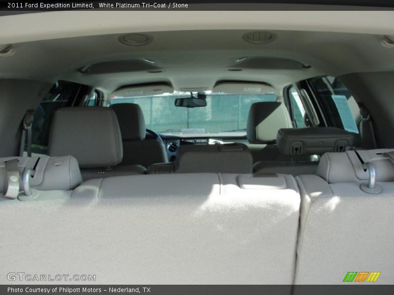 White Platinum Tri-Coat / Stone 2011 Ford Expedition Limited