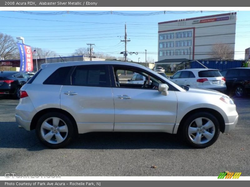 Alabaster Silver Metallic / Ebony 2008 Acura RDX