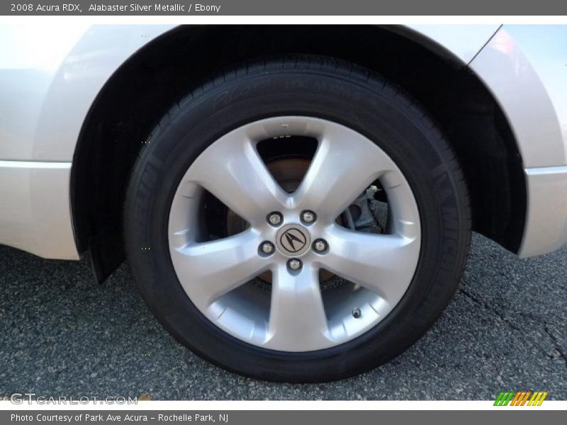 Alabaster Silver Metallic / Ebony 2008 Acura RDX