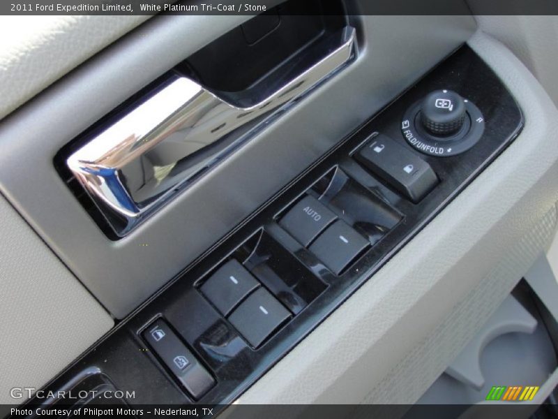 White Platinum Tri-Coat / Stone 2011 Ford Expedition Limited