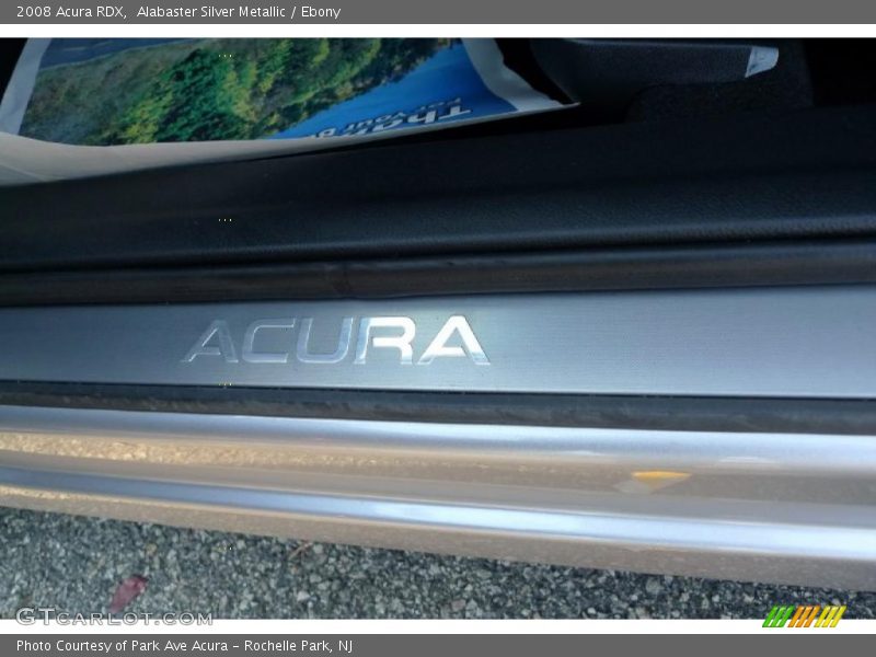 Alabaster Silver Metallic / Ebony 2008 Acura RDX
