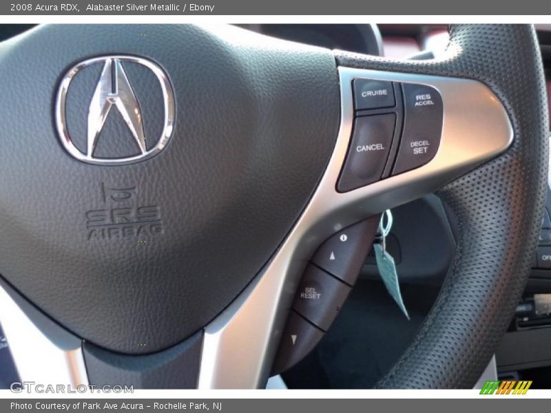 Alabaster Silver Metallic / Ebony 2008 Acura RDX