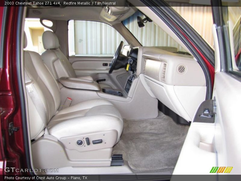 Redfire Metallic / Tan/Neutral 2003 Chevrolet Tahoe Z71 4x4