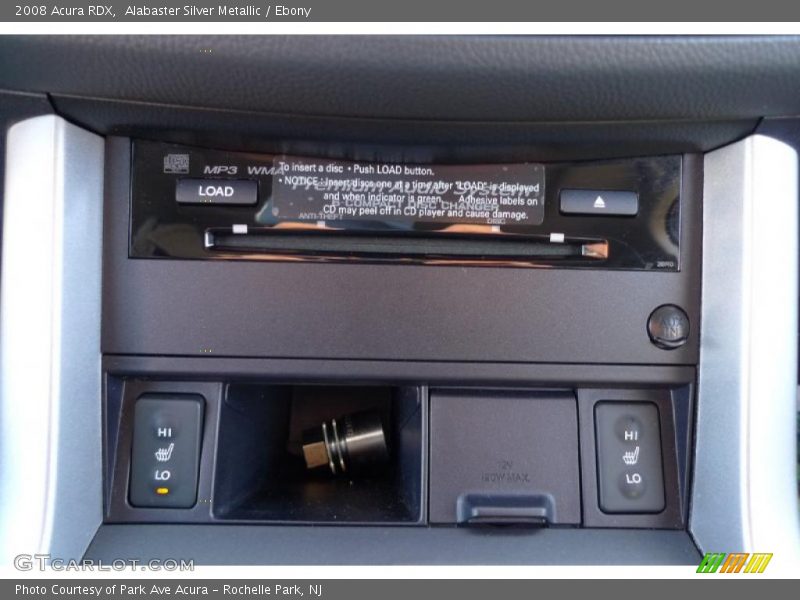 Alabaster Silver Metallic / Ebony 2008 Acura RDX