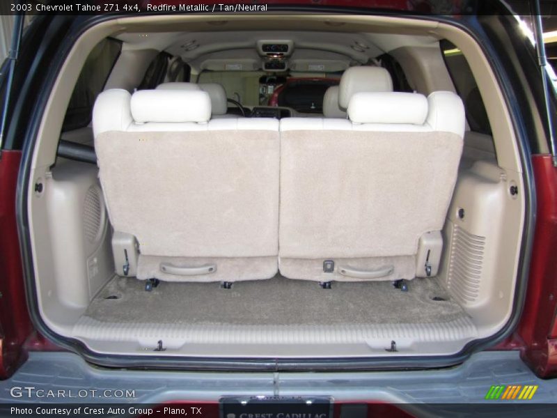 Redfire Metallic / Tan/Neutral 2003 Chevrolet Tahoe Z71 4x4