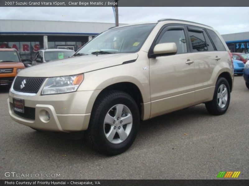Clear Beige Metallic / Beige 2007 Suzuki Grand Vitara XSport