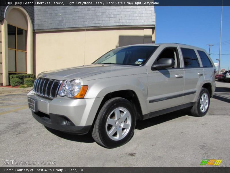 Light Graystone Pearl / Dark Slate Gray/Light Graystone 2008 Jeep Grand Cherokee Laredo
