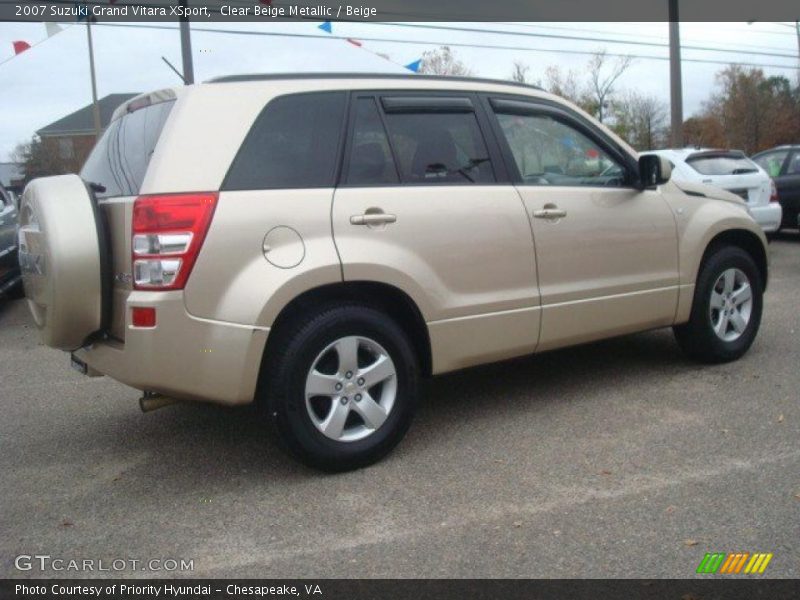 Clear Beige Metallic / Beige 2007 Suzuki Grand Vitara XSport