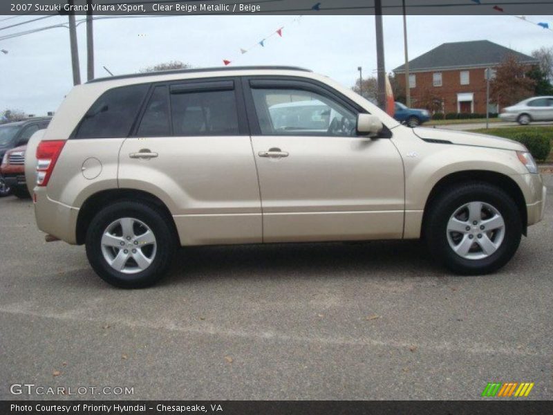Clear Beige Metallic / Beige 2007 Suzuki Grand Vitara XSport