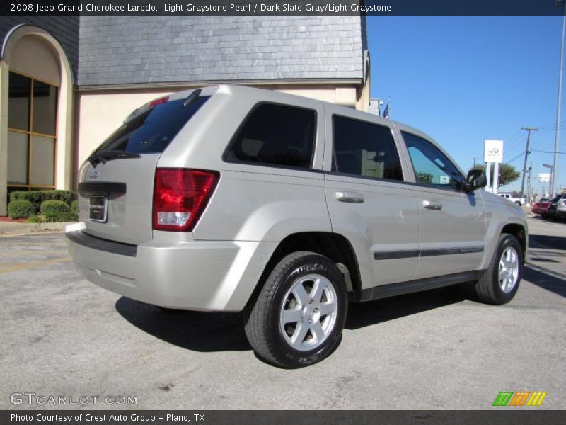 Light Graystone Pearl / Dark Slate Gray/Light Graystone 2008 Jeep Grand Cherokee Laredo