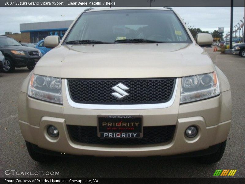 Clear Beige Metallic / Beige 2007 Suzuki Grand Vitara XSport