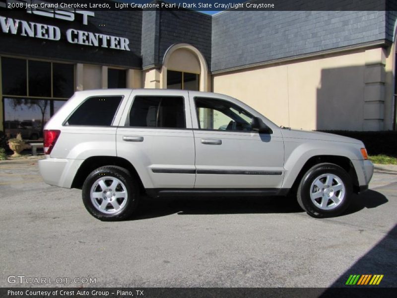 Light Graystone Pearl / Dark Slate Gray/Light Graystone 2008 Jeep Grand Cherokee Laredo