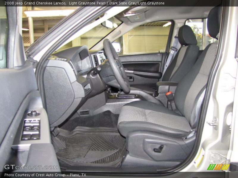 Light Graystone Pearl / Dark Slate Gray/Light Graystone 2008 Jeep Grand Cherokee Laredo