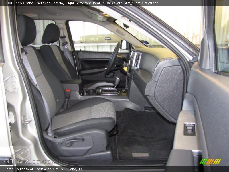 Light Graystone Pearl / Dark Slate Gray/Light Graystone 2008 Jeep Grand Cherokee Laredo