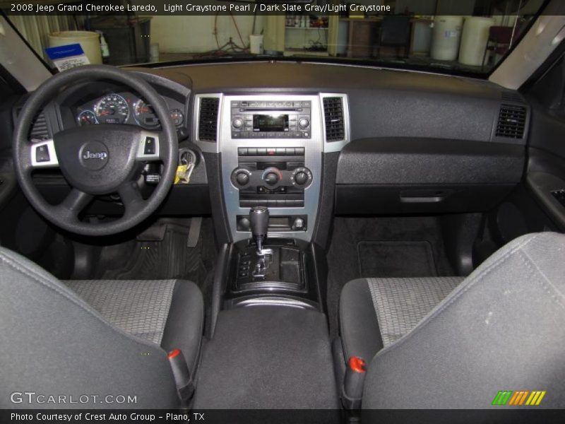Light Graystone Pearl / Dark Slate Gray/Light Graystone 2008 Jeep Grand Cherokee Laredo