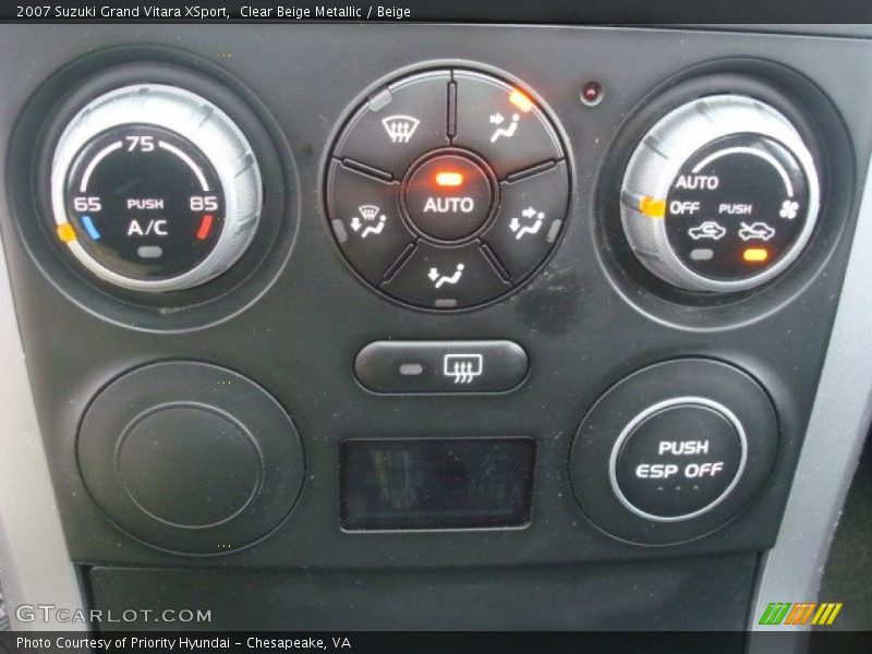 Clear Beige Metallic / Beige 2007 Suzuki Grand Vitara XSport