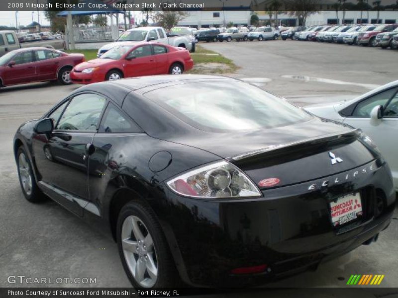 Kalapana Black / Dark Charcoal 2008 Mitsubishi Eclipse GT Coupe