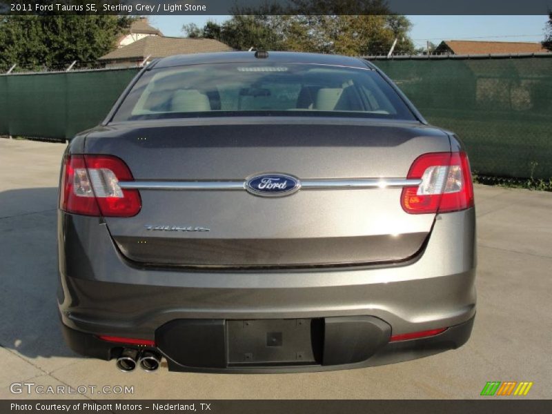 Sterling Grey / Light Stone 2011 Ford Taurus SE