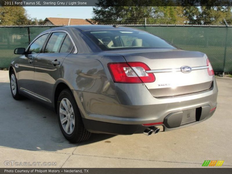 Sterling Grey / Light Stone 2011 Ford Taurus SE