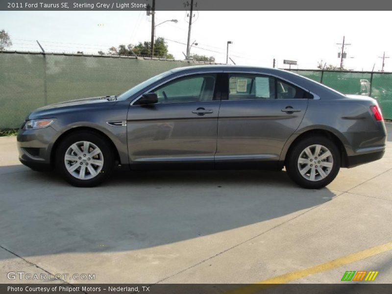 Sterling Grey / Light Stone 2011 Ford Taurus SE