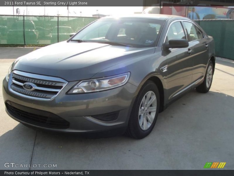 Sterling Grey / Light Stone 2011 Ford Taurus SE