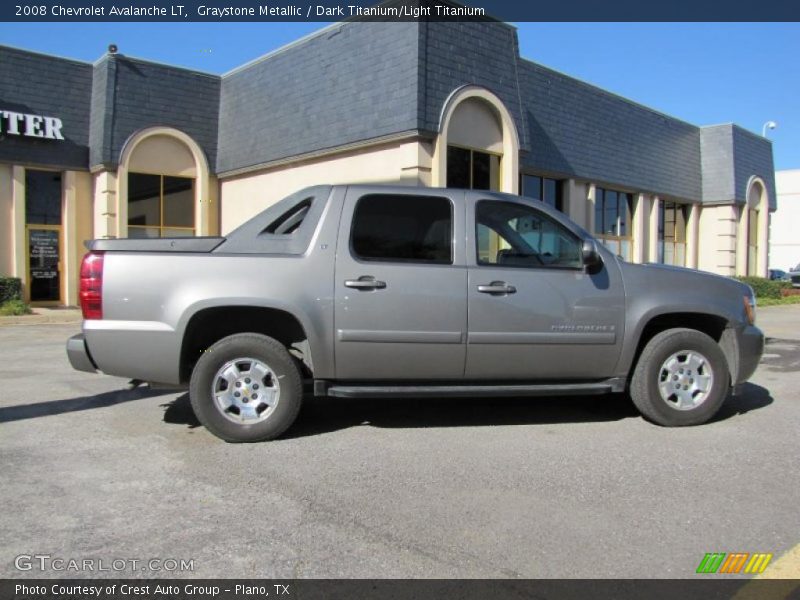 Graystone Metallic / Dark Titanium/Light Titanium 2008 Chevrolet Avalanche LT