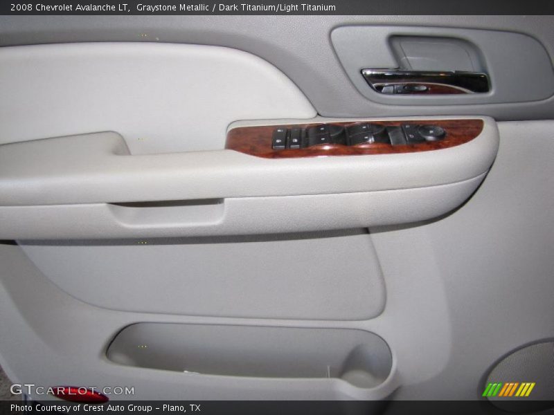 Graystone Metallic / Dark Titanium/Light Titanium 2008 Chevrolet Avalanche LT