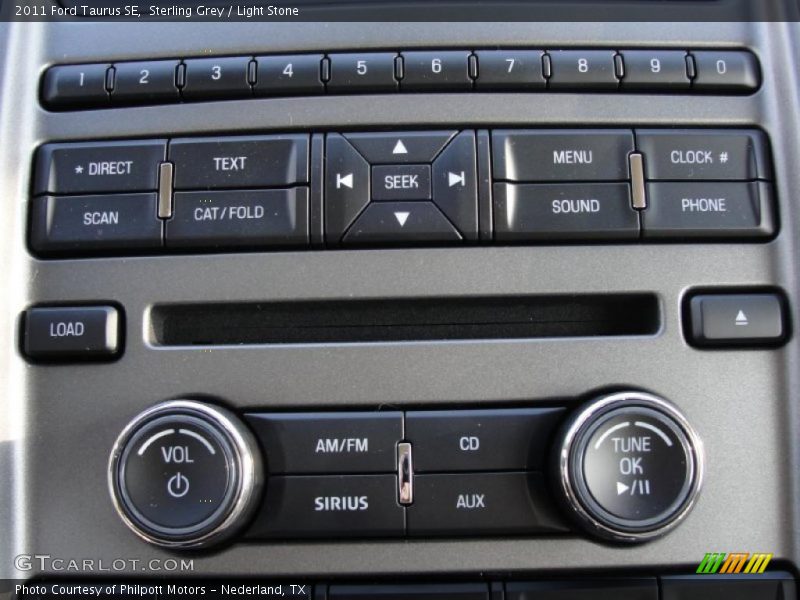 Controls of 2011 Taurus SE