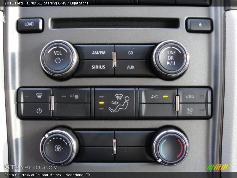 Sterling Grey / Light Stone 2011 Ford Taurus SE