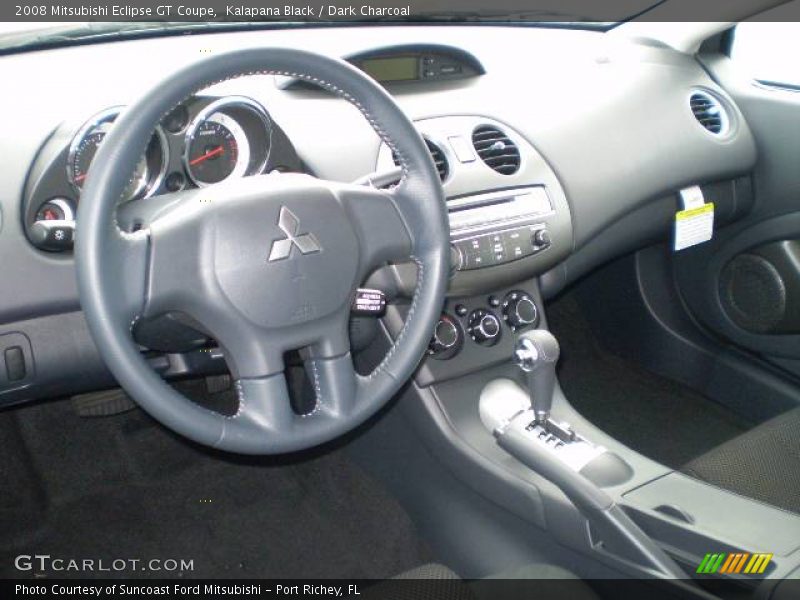 Kalapana Black / Dark Charcoal 2008 Mitsubishi Eclipse GT Coupe