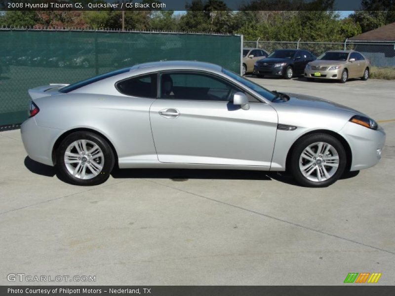 Quicksilver / GS Black Cloth 2008 Hyundai Tiburon GS