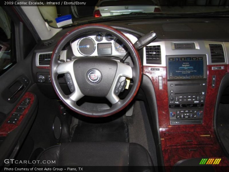 Dashboard of 2009 Escalade 