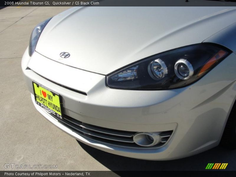 Quicksilver / GS Black Cloth 2008 Hyundai Tiburon GS
