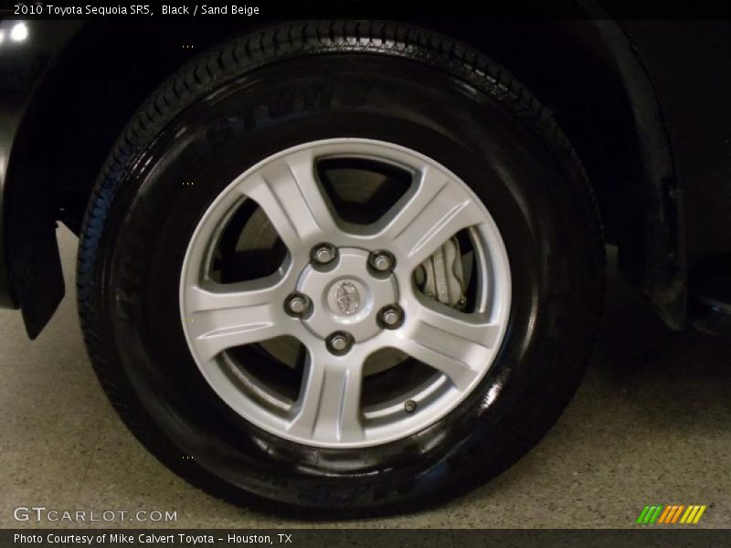 Black / Sand Beige 2010 Toyota Sequoia SR5