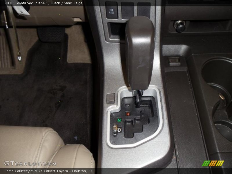 Black / Sand Beige 2010 Toyota Sequoia SR5