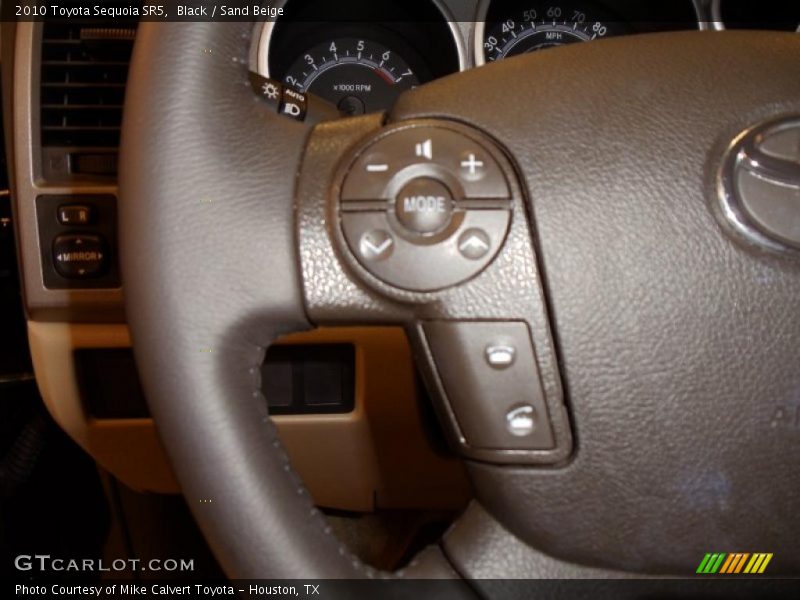 Black / Sand Beige 2010 Toyota Sequoia SR5