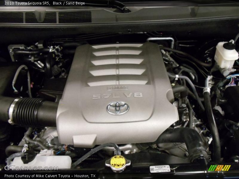 Black / Sand Beige 2010 Toyota Sequoia SR5