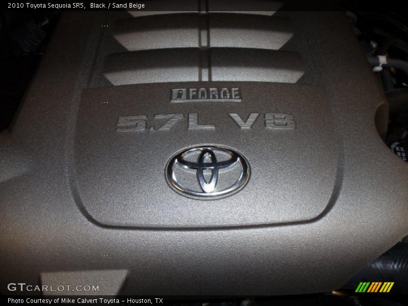 Black / Sand Beige 2010 Toyota Sequoia SR5