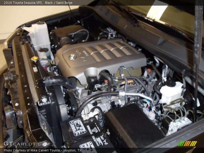 Black / Sand Beige 2010 Toyota Sequoia SR5