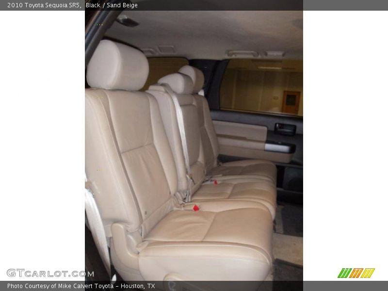Black / Sand Beige 2010 Toyota Sequoia SR5