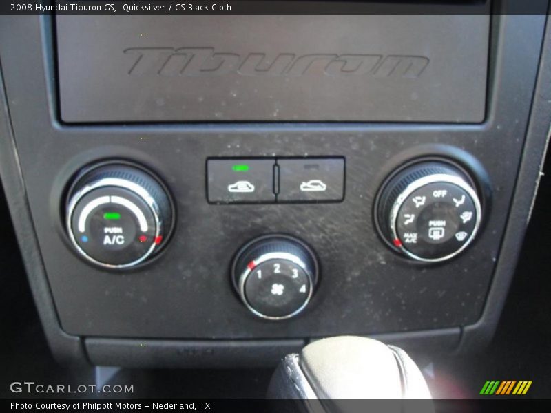Quicksilver / GS Black Cloth 2008 Hyundai Tiburon GS