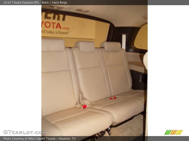 Black / Sand Beige 2010 Toyota Sequoia SR5