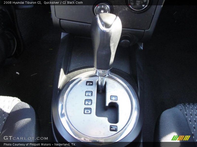 Quicksilver / GS Black Cloth 2008 Hyundai Tiburon GS
