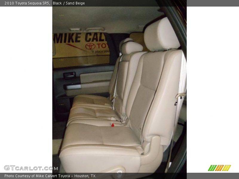 Black / Sand Beige 2010 Toyota Sequoia SR5