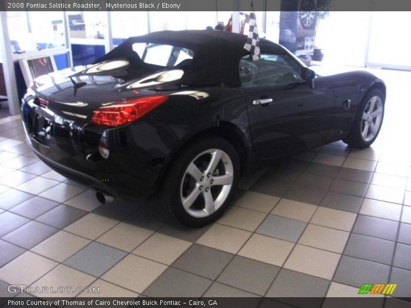 Mysterious Black / Ebony 2008 Pontiac Solstice Roadster